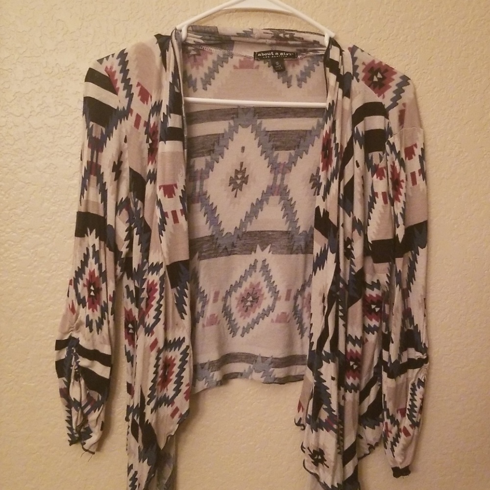 Aztec cardigan